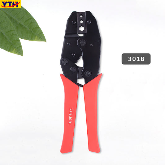 YTH-301B BNC Connector Crimping Pliers, 0.187"-0.213"-0.319" (4.75-5.41-8.10mm), Chrome Vanadium Wire Stripper Tool, 9 Inch